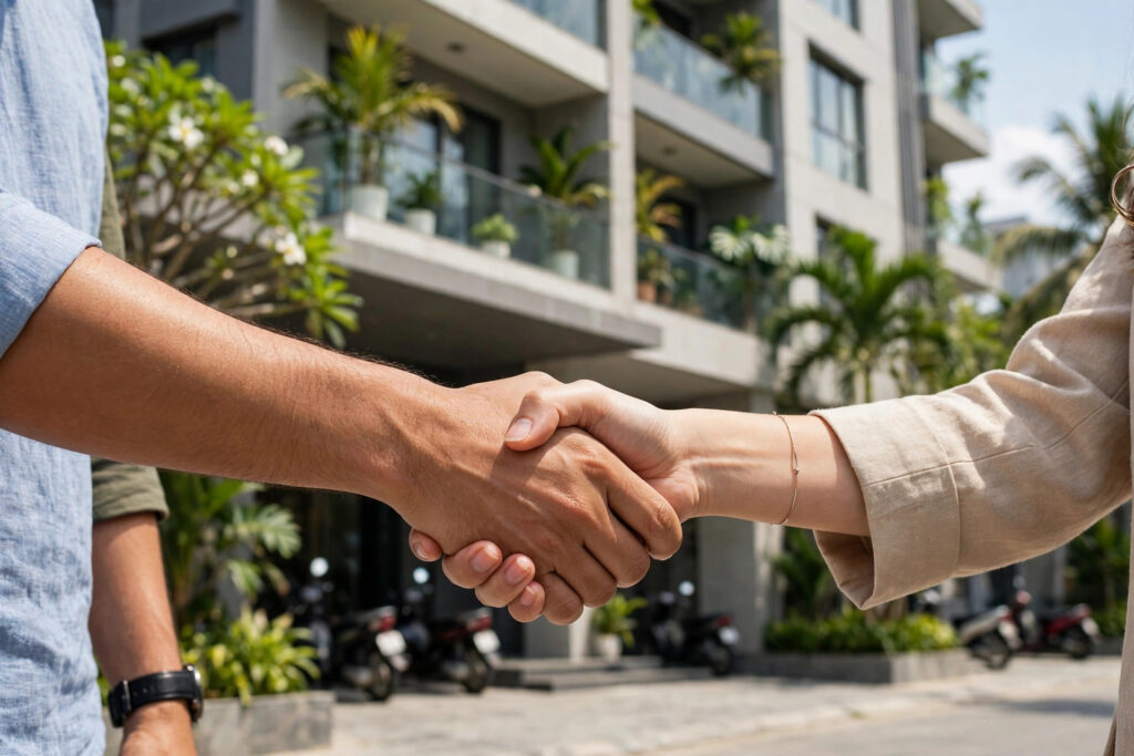 Ký hợp đồng mua bán căn hộ